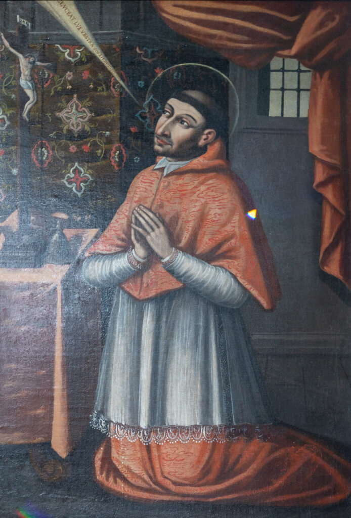 Modlący się Karol Boromeusz